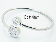 HY Wholesale Stainless Steel 316L Fashion Bangle-HY19B0632HIQ