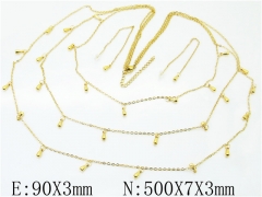 HY Wholesale 316L Stainless Steel Fashion jewelry Set-HY59S1780IHC