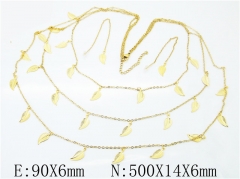 HY Wholesale 316L Stainless Steel Fashion jewelry Set-HY59S1792IHR