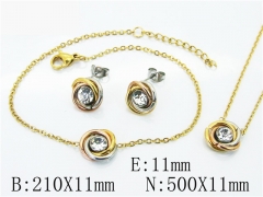 HY Wholesale 316L Stainless Steel Fashion jewelry Set-HY59S1741HHW