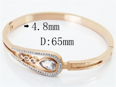 HY Wholesale Stainless Steel 316L Fashion Bangle-HY19B0661HOZ