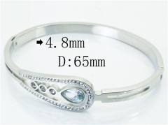 HY Wholesale Stainless Steel 316L Fashion Bangle-HY19B0659HMA