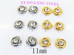 HY Wholesale Stainless Steel Jewelry Earrings Studs-HY59E0729HOL