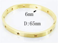 HY Wholesale Stainless Steel 316L Fashion Bangle-HY80B1198HTT