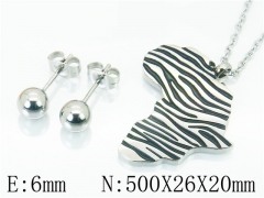 HY Wholesale 316L Stainless Steel Fashion jewelry Set-HY91S1035HXX