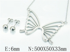 HY Wholesale 316L Stainless Steel Fashion jewelry Set-HY91S1033HME