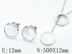 HY Wholesale 316L Stainless Steel Fashion jewelry Set-HY25S0751HKC