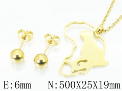 HY Wholesale 316L Stainless Steel Fashion jewelry Set-HY91S1044HHE