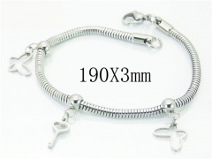 HY Wholesale 316L Stainless Steel Charm Bracelets-HY62B0423OE