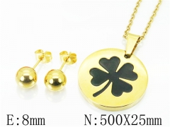 HY Wholesale 316L Stainless Steel Fashion jewelry Set-HY91S1051HHA