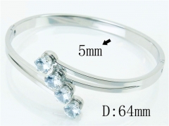 HY Wholesale Stainless Steel 316L Fashion Bangle-HY19B0671HLA