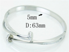 HY Wholesale Stainless Steel 316L Fashion Bangle-HY19B0677HMQ