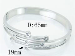 HY Wholesale Stainless Steel 316L Fashion Bangle-HY19B0674HMZ