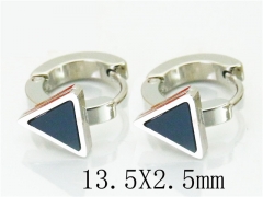 HY Stainless Steel 316L Huggie Hoop Earrings-HY60E0428JE