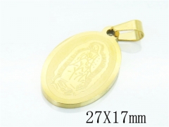 HY Wholesale 316L Stainless Steel Jewelry Popular Pendant-HY12P1104JL