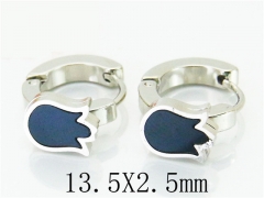 HY Stainless Steel 316L Huggie Hoop Earrings-HY60E0429JR