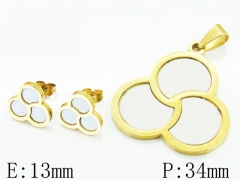 HY Wholesale 316L Stainless Steel Fashion jewelry Set-HY12S0995LL