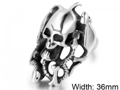 HY Wholesale 316L Stainless Steel Rings-HY0011R532