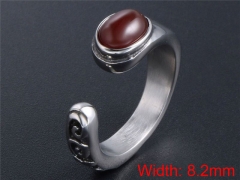 HY Wholesale 316L Stainless Steel Rings-HY0011R457