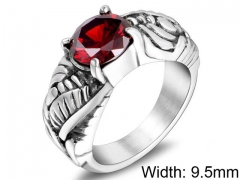 HY Wholesale 316L Stainless Steel Rings-HY0011R435