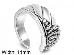 HY Wholesale 316L Stainless Steel Rings-HY0011R467