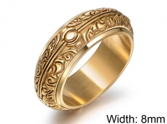 HY Wholesale 316L Stainless Steel Rings-HY0011R375