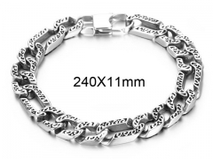 HY Wholesale Steel Stainless Steel 316L Bracelets-HY0011B273