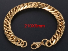 HY Wholesale Steel Stainless Steel 316L Bracelets-HY0011B299