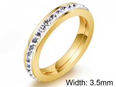 HY Wholesale 316L Stainless Steel Rings-HY0011R360