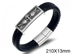 HY Wholesale Jewelry Fashion Bracelets (Leather)-HY0011B200