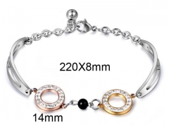 HY Wholesale Steel Stainless Steel 316L Bracelets-HY0011B277