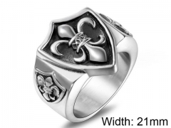 HY Wholesale 316L Stainless Steel Rings-HY0011R424