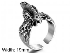 HY Wholesale 316L Stainless Steel Rings-HY0011R302