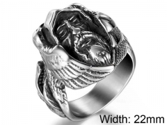 HY Wholesale 316L Stainless Steel Rings-HY0011R592