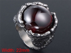 HY Wholesale 316L Stainless Steel Rings-HY0011R504