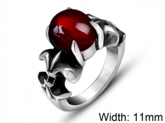 HY Wholesale 316L Stainless Steel Rings-HY0011R327