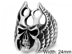 HY Wholesale 316L Stainless Steel Rings-HY0011R548