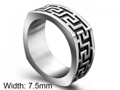 HY Wholesale 316L Stainless Steel Rings-HY0011R437