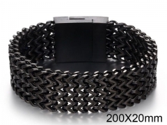 HY Wholesale Steel Stainless Steel 316L Bracelets-HY0011B203