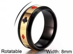 HY Wholesale 316L Stainless Steel Rings-HY0011R319