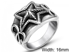 HY Wholesale 316L Stainless Steel Rings-HY0011R590