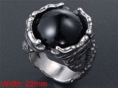 HY Wholesale 316L Stainless Steel Rings-HY0011R503