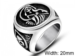 HY Wholesale 316L Stainless Steel Rings-HY0011R321