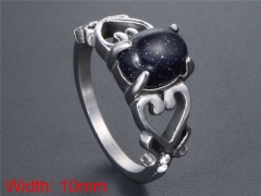 HY Wholesale 316L Stainless Steel Rings-HY0011R409