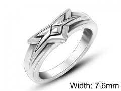 HY Wholesale 316L Stainless Steel Rings-HY0011R584