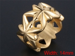 HY Wholesale 316L Stainless Steel Rings-HY0011R385