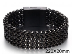 HY Wholesale Steel Stainless Steel 316L Bracelets-HY0011B207