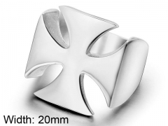 HY Wholesale 316L Stainless Steel Rings-HY0011R423