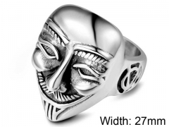 HY Wholesale 316L Stainless Steel Rings-HY0011R578