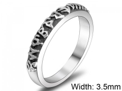 HY Wholesale 316L Stainless Steel Rings-HY0011R485